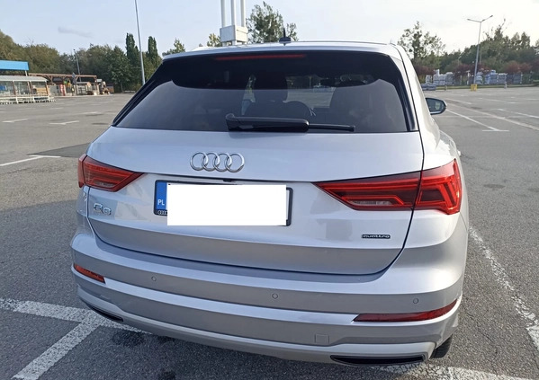 Audi Q3 cena 119900 przebieg: 47000, rok produkcji 2020 z Gdańsk małe 277